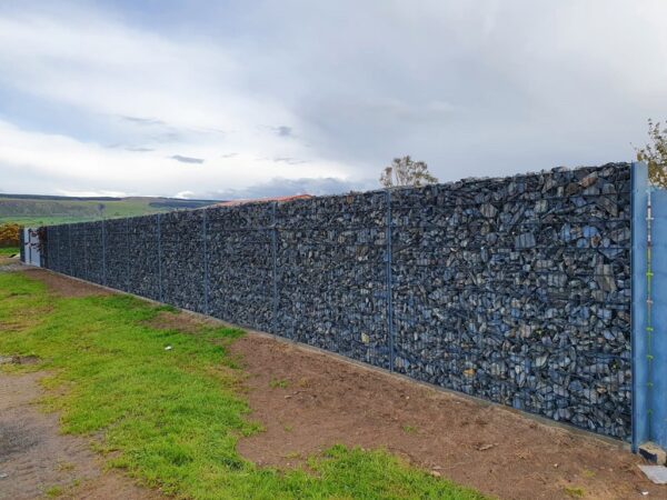 Ridgeway Gabion Fence